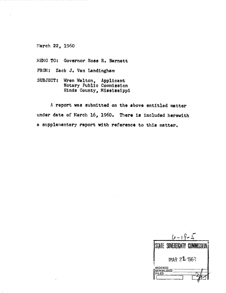 SCR ID # 6-19-0-4-1-1-1