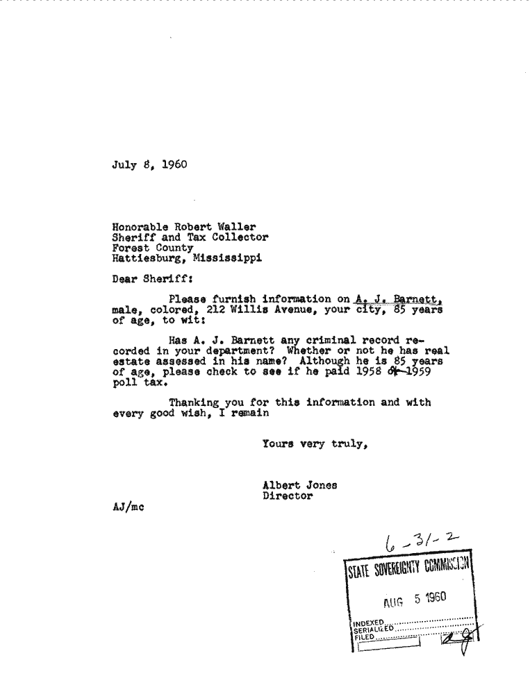 SCR ID # 6-31-0-2-1-1-1