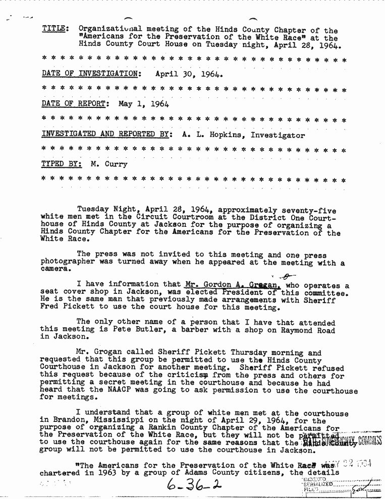 SCR ID # 6-36-0-2-1-1-1