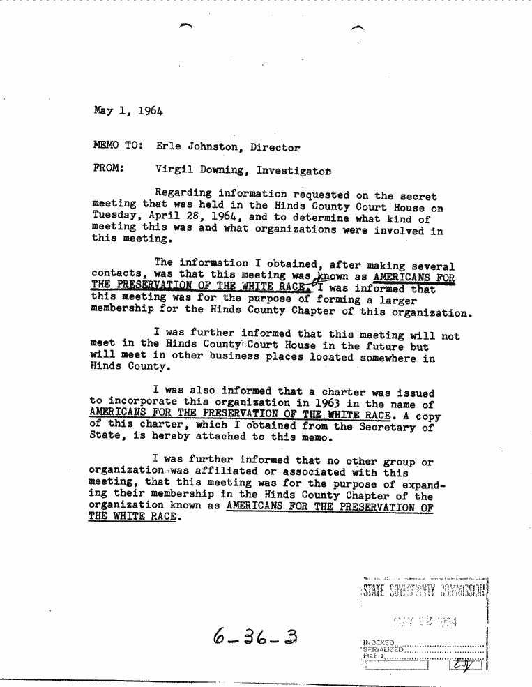 SCR ID # 6-36-0-3-1-1-1