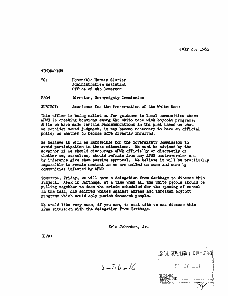 SCR ID # 6-36-0-16-1-1-1