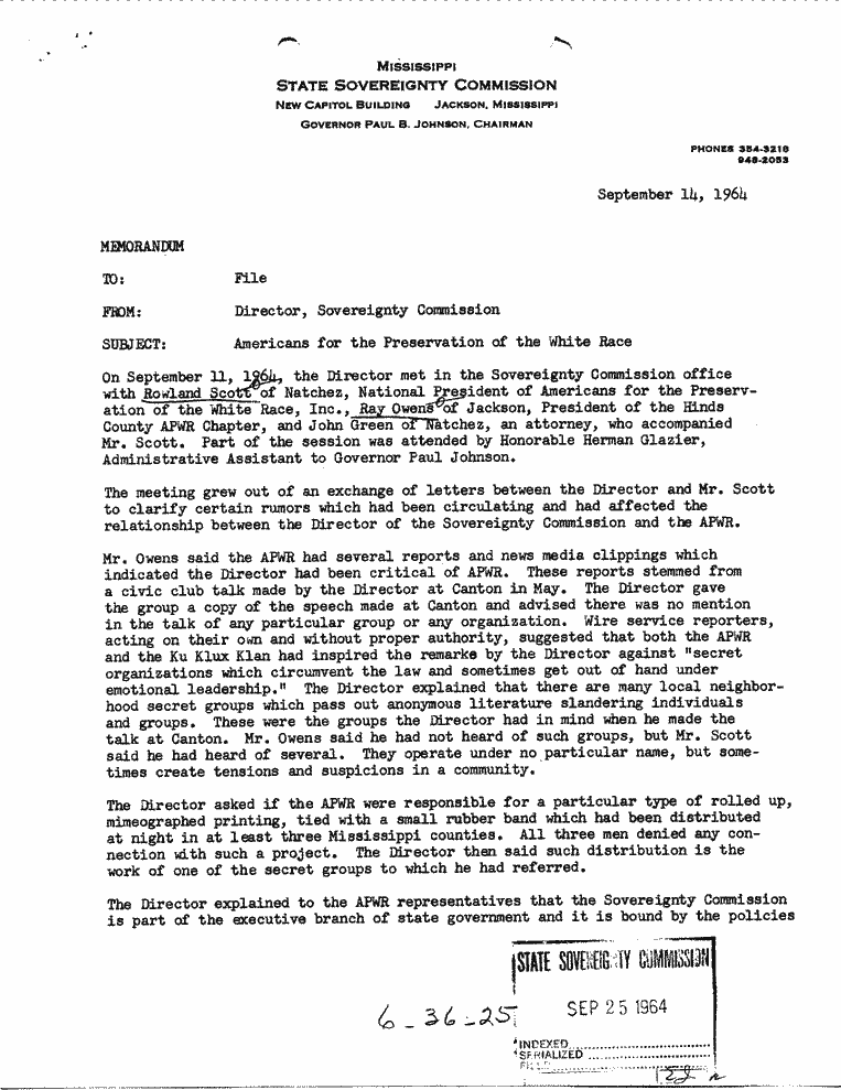 SCR ID # 6-36-0-25-1-1-1