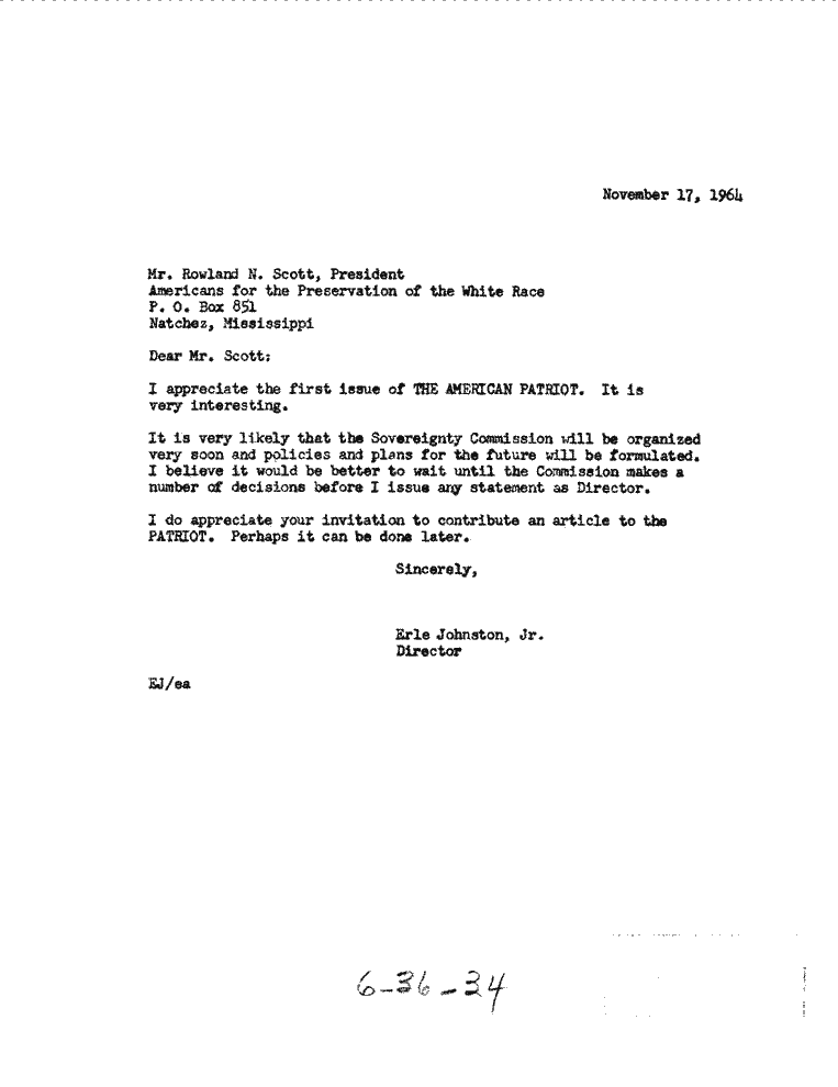 SCR ID # 6-36-0-40-1-1-1