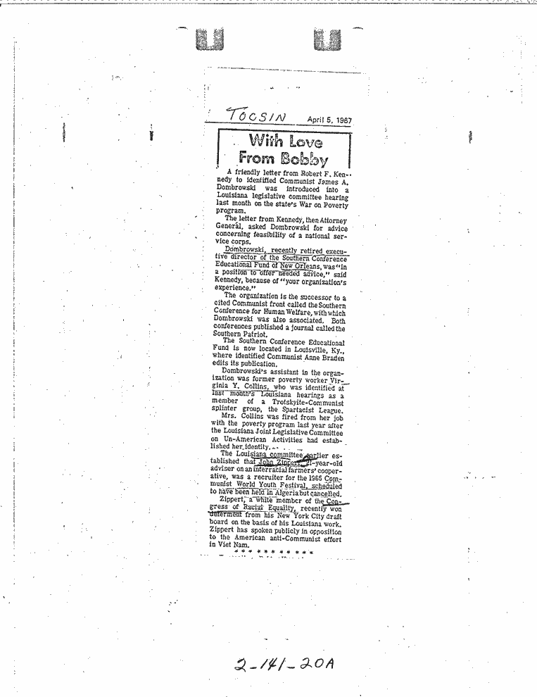 SCR ID # 2-141-0-31-1-1-1