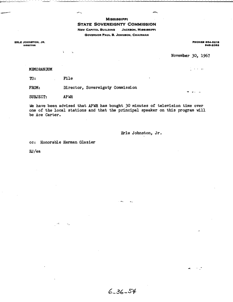 SCR ID # 6-36-0-61-1-1-1