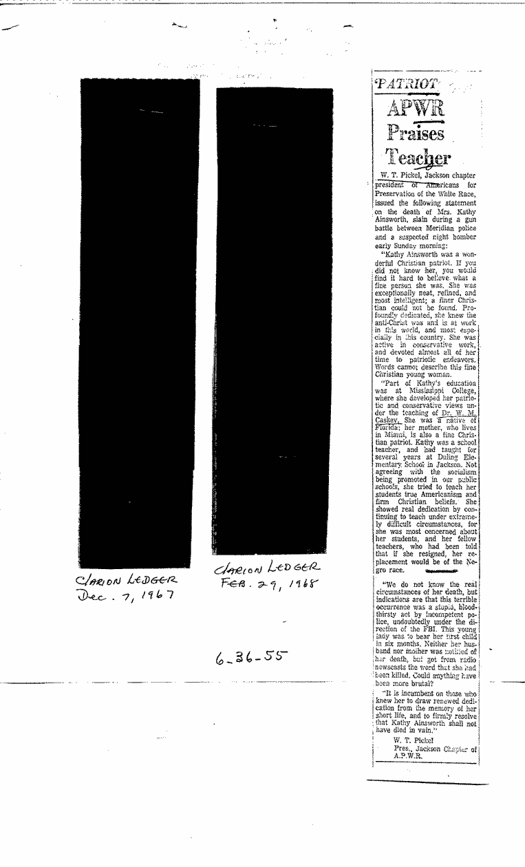 SCR ID # 6-36-0-62-1-1-2