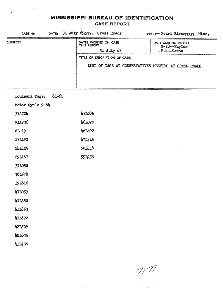 SCR ID # 6-37-0-9-3-1-1