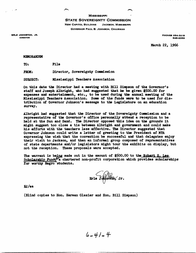 SCR ID # 6-41-0-5-1-1-1