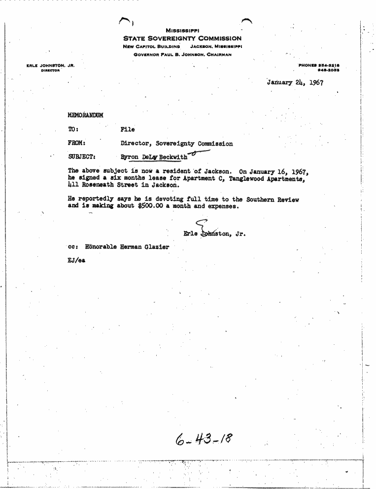 SCR ID # 6-43-0-33-1-1-1