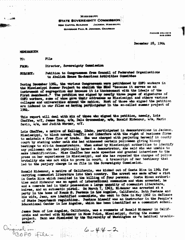 SCR ID # 6-44-0-3-1-1-1