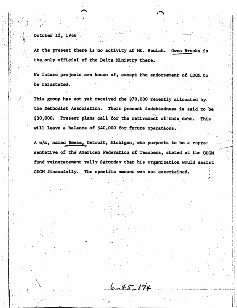 SCR ID # 6-45-3-70-1-1-1