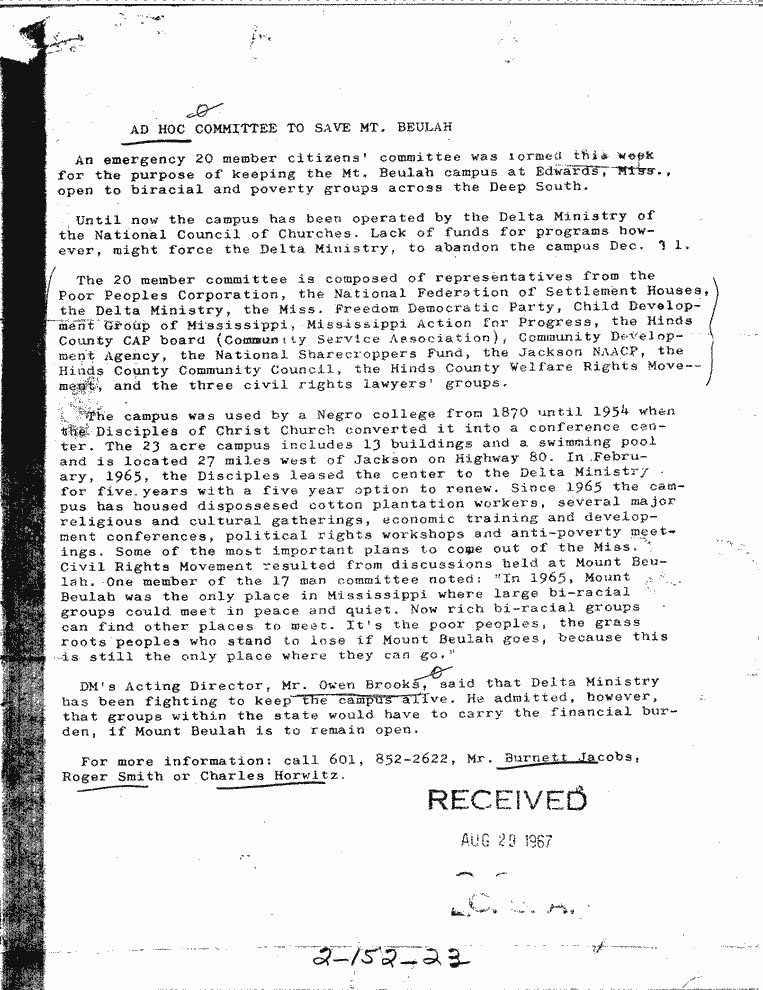 SCR ID # 2-152-0-30-1-1-1