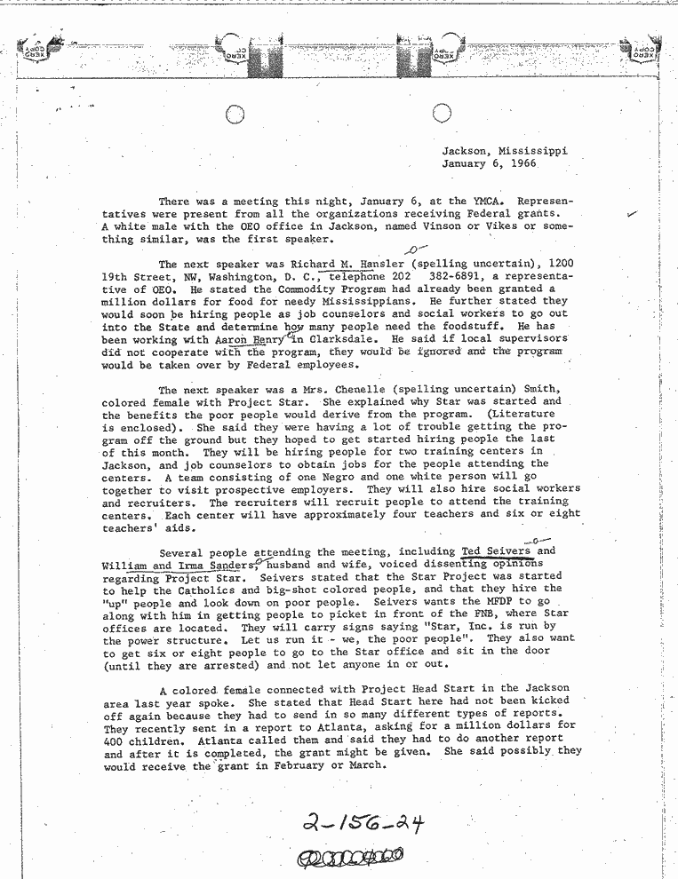 SCR ID # 2-156-0-23-1-1-1