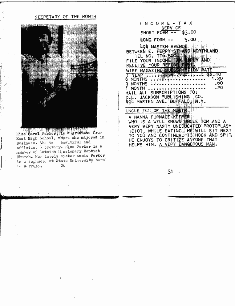 SCR ID # 6-52-0-3-16-1-1