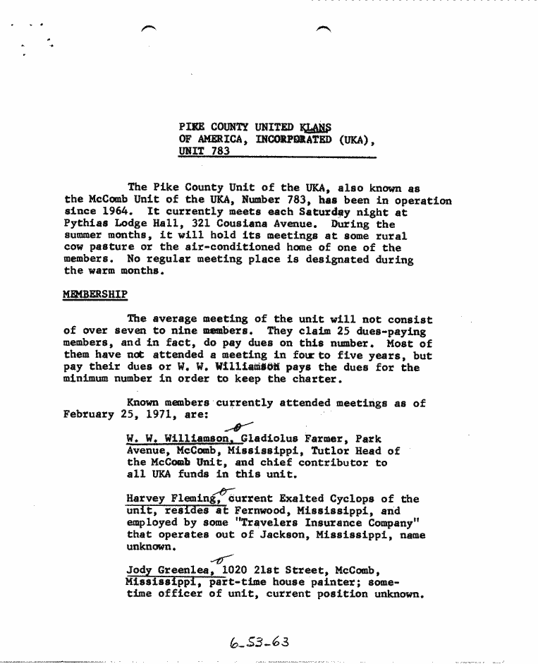 SCR ID # 6-53-0-70-1-1-1