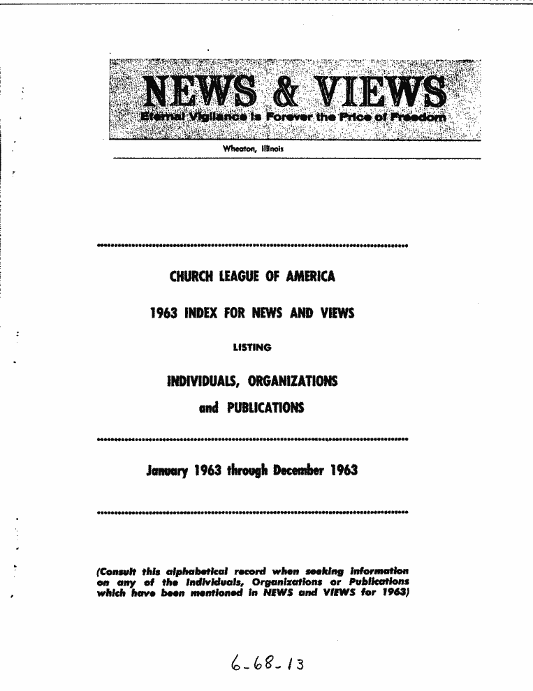 SCR ID # 6-68-1-13-1-1-1