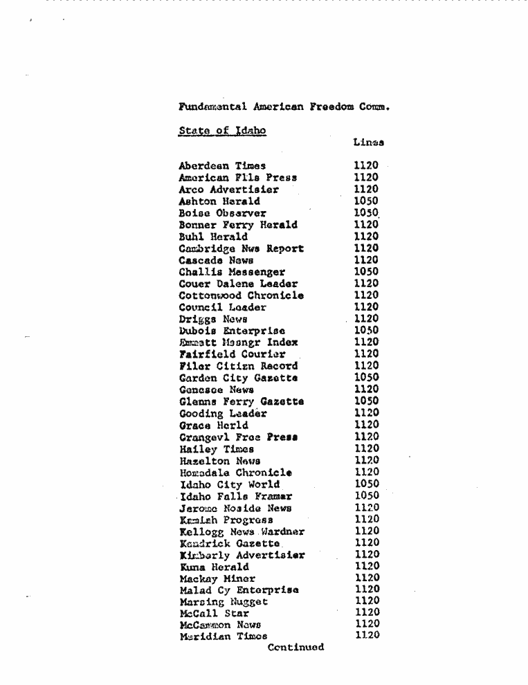 SCR ID # 6-70-0-1-47-1-1