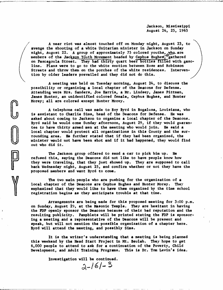 SCR ID # 2-161-0-2-1-1-1