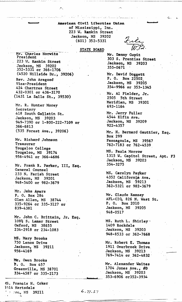 SCR ID # 6-71-0-35-1-1-1