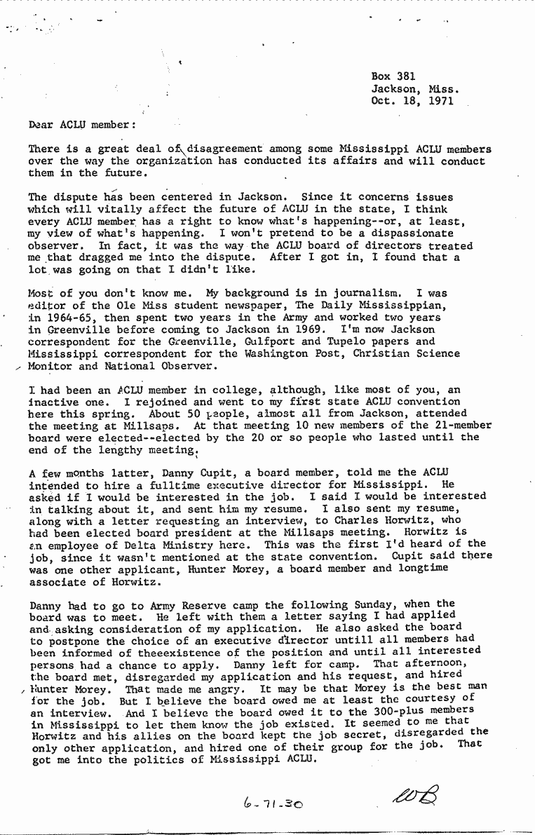 SCR ID # 6-71-0-39-1-1-1