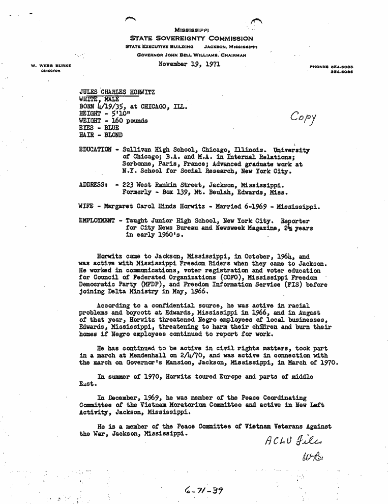 SCR ID # 6-71-0-53-1-1-1