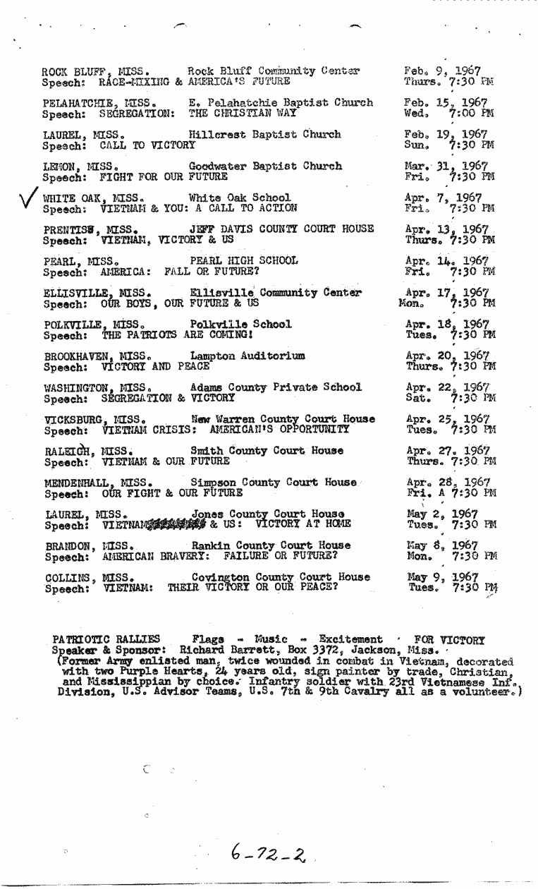 SCR ID # 6-72-3-4-1-1-1