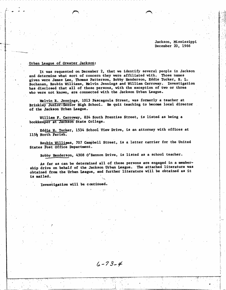 SCR ID # 6-73-0-8-1-1-1
