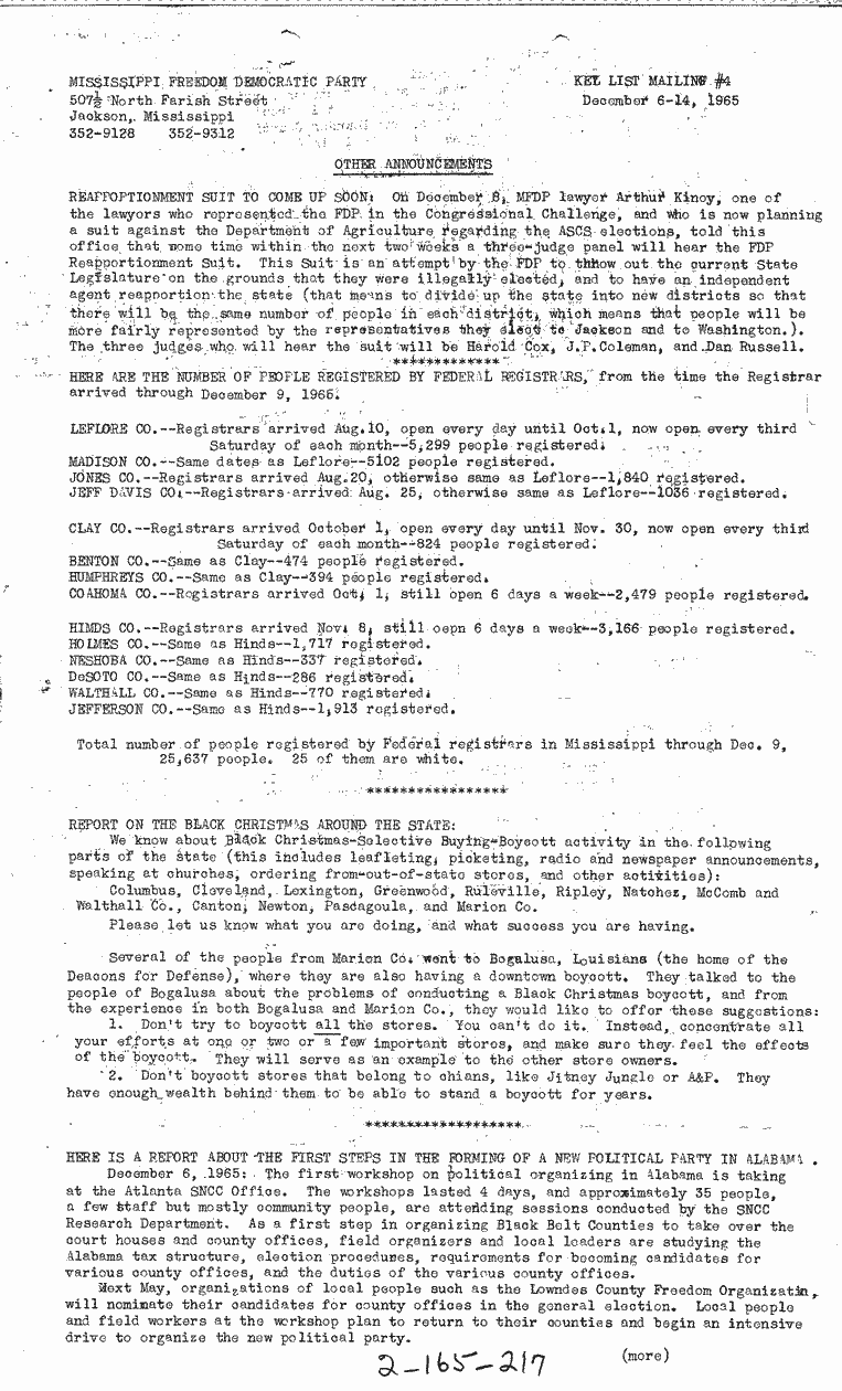 SCR ID # 2-165-5-58-1-1-1