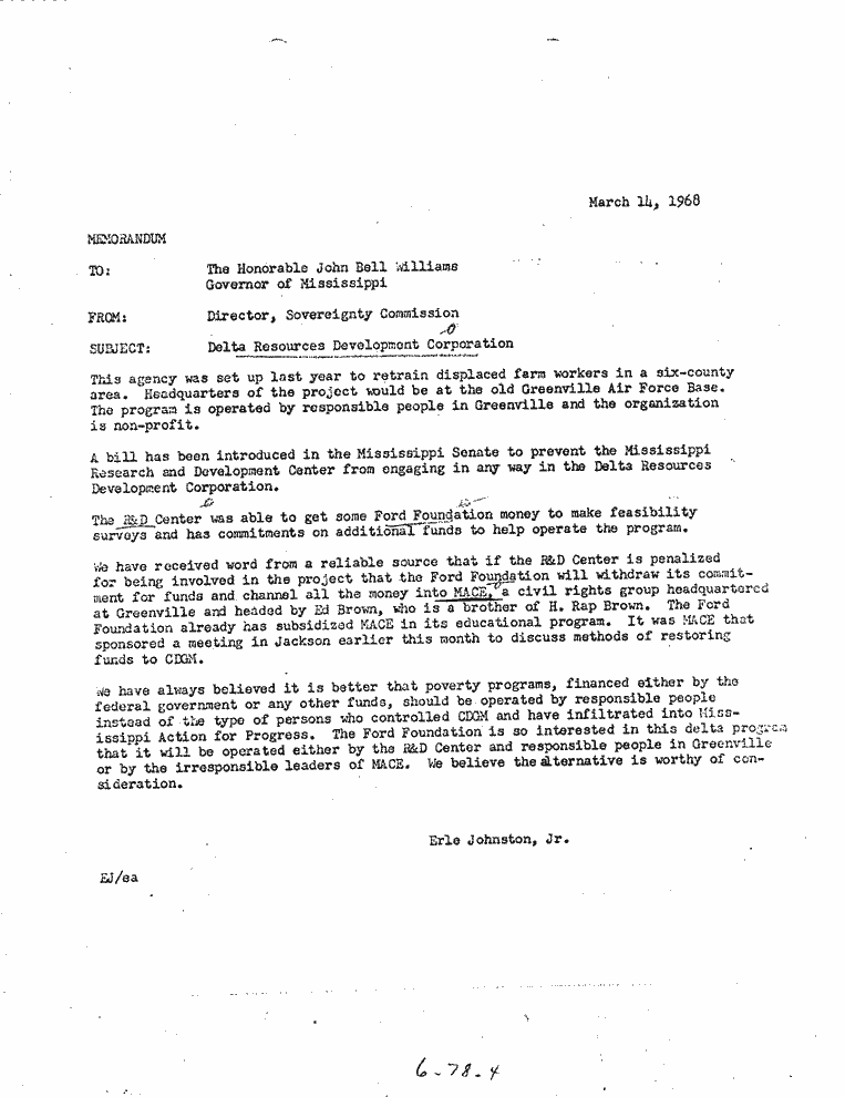 SCR ID # 6-78-0-4-1-1-1