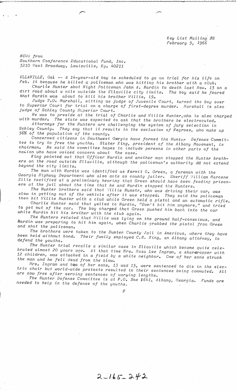 SCR ID # 2-165-6-47-1-1-1