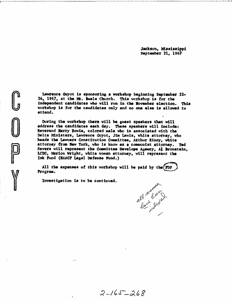 SCR ID # 2-165-6-100-1-1-1