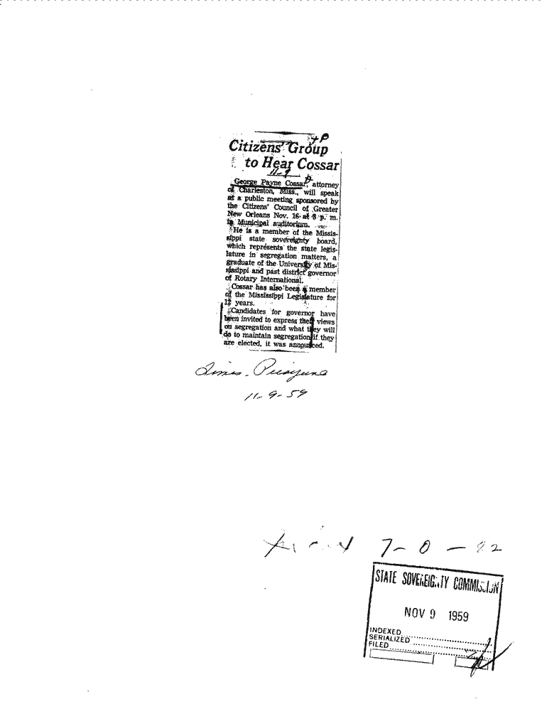 SCR ID # 7-0-1-83-1-1-1