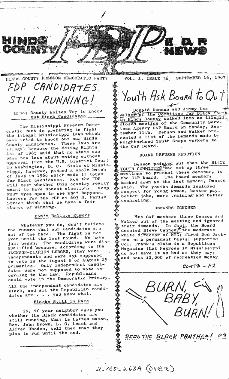 SCR ID # 2-165-6-103-1-1-1