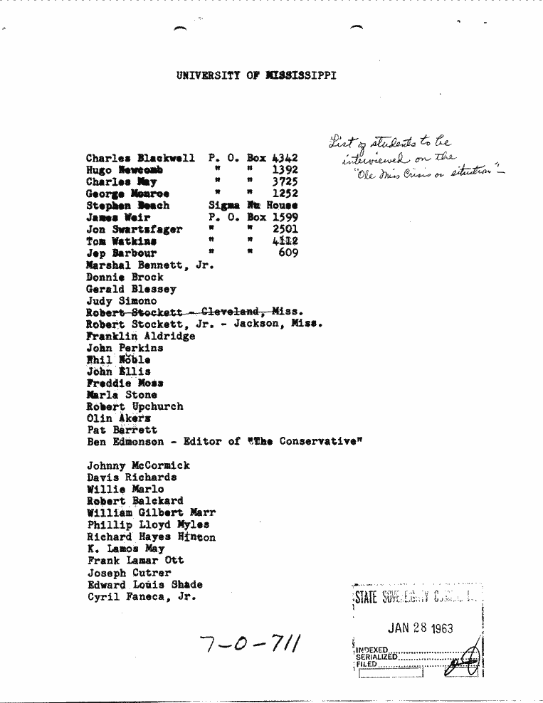 SCR ID # 7-0-6-66-1-1-1