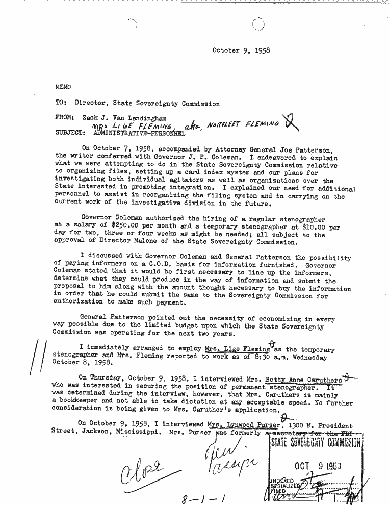 SCR ID # 8-1-0-1-1-1-1