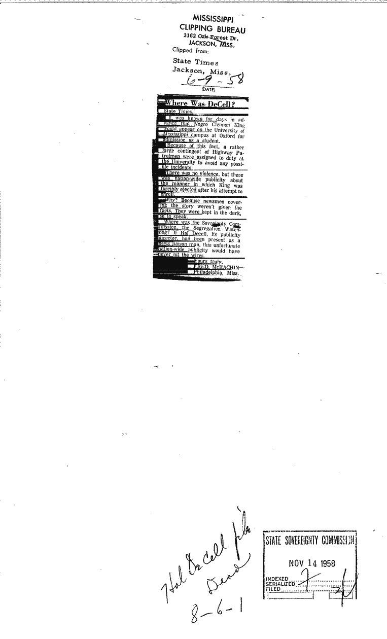 SCR ID # 8-6-0-1-1-1-1