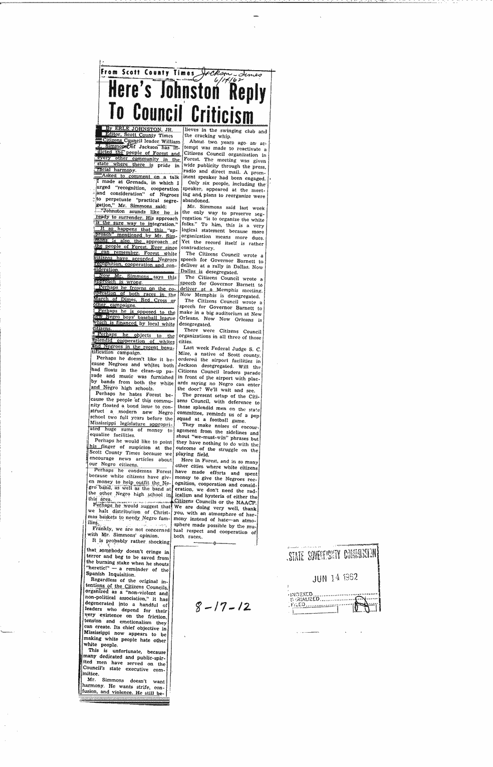 SCR ID # 8-17-0-17-1-1-1