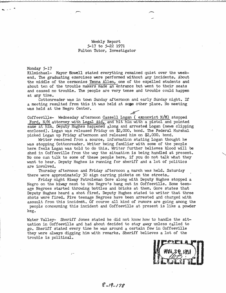 SCR ID # 8-19-2-66-1-1-1