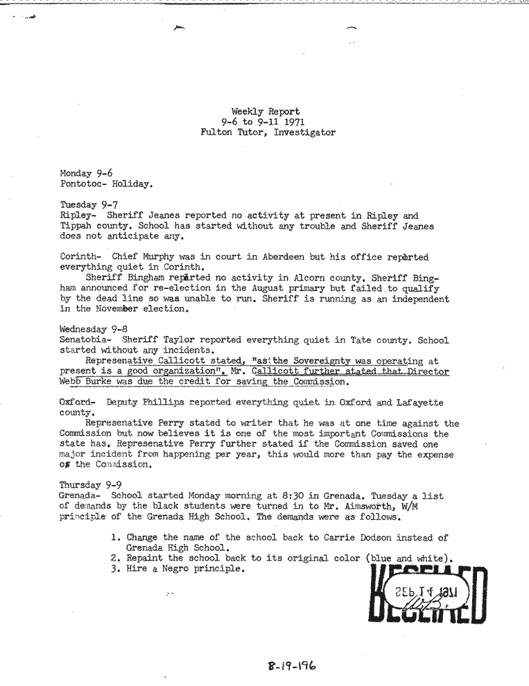SCR ID # 8-19-2-84-1-1-1