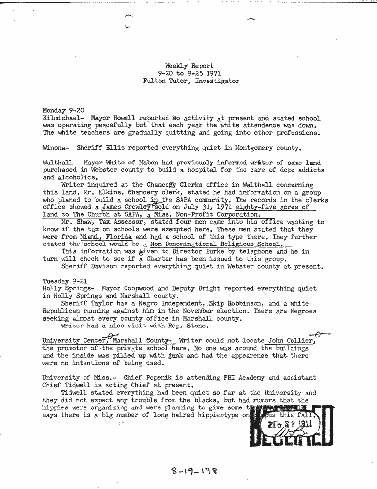 SCR ID # 8-19-2-86-1-1-1