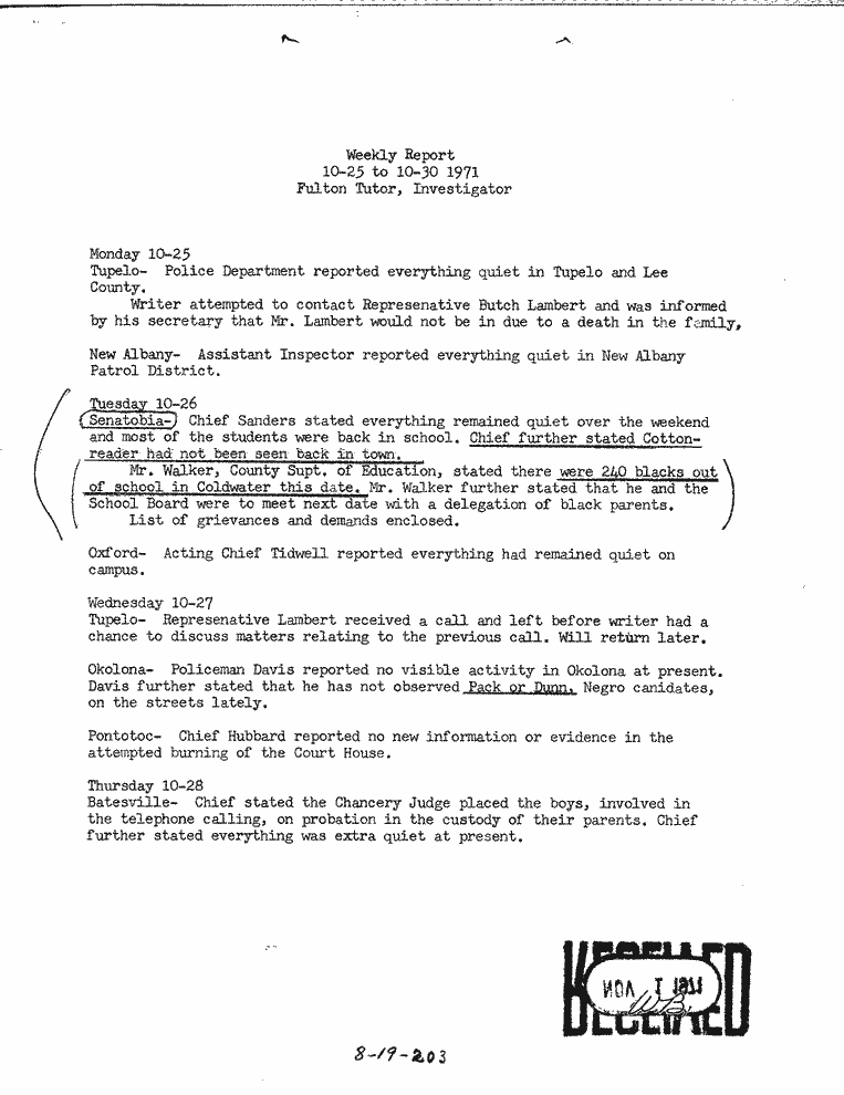 SCR ID # 8-19-3-4-1-1-1