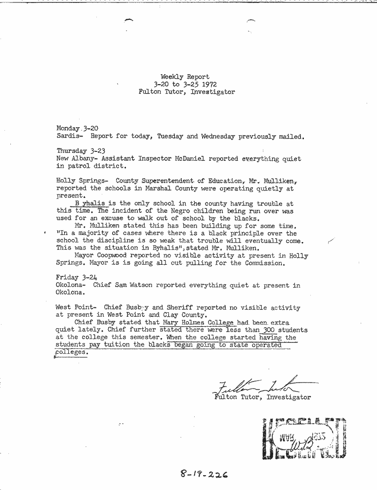 SCR ID # 8-19-3-30-1-1-1