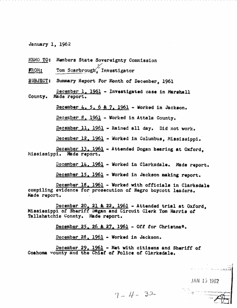 SCR ID # 7-4-0-54-1-1-1