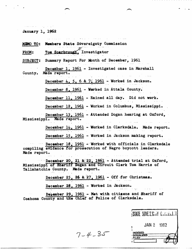 SCR ID # 7-4-0-57-1-1-1