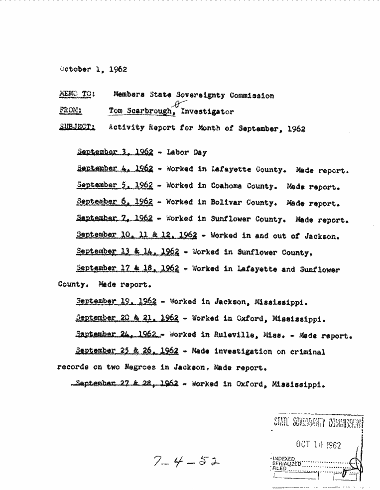 SCR ID # 7-4-0-83-2-1-1