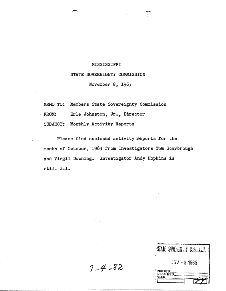 SCR ID # 7-4-0-107-1-1-1