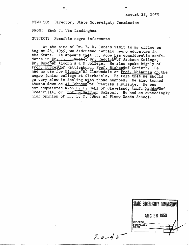 SCR ID # 9-0-0-45-1-1-1