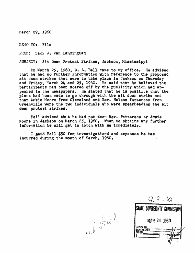 SCR ID # 9-9-0-64-1-1-1