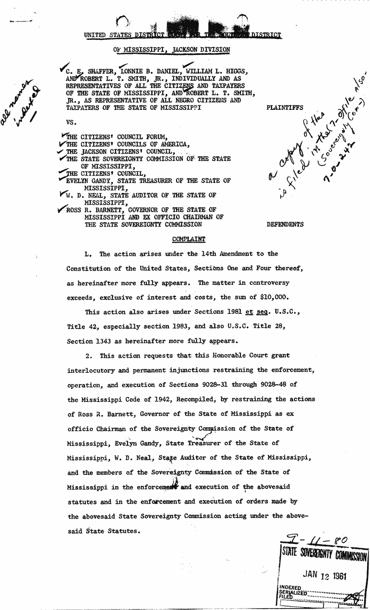 SCR ID # 9-11-1-64-1-1-1