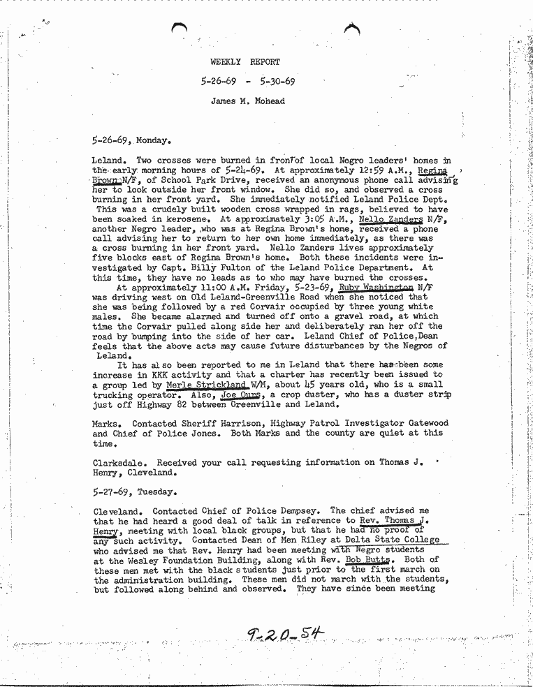 SCR ID # 9-20-0-69-1-1-1